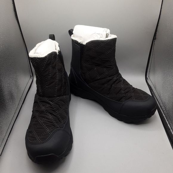 KEEN Terradora Il Wintry Women's Boots 9.5M Black Waterproof Pull-on Qui… - Picture 2 of 10